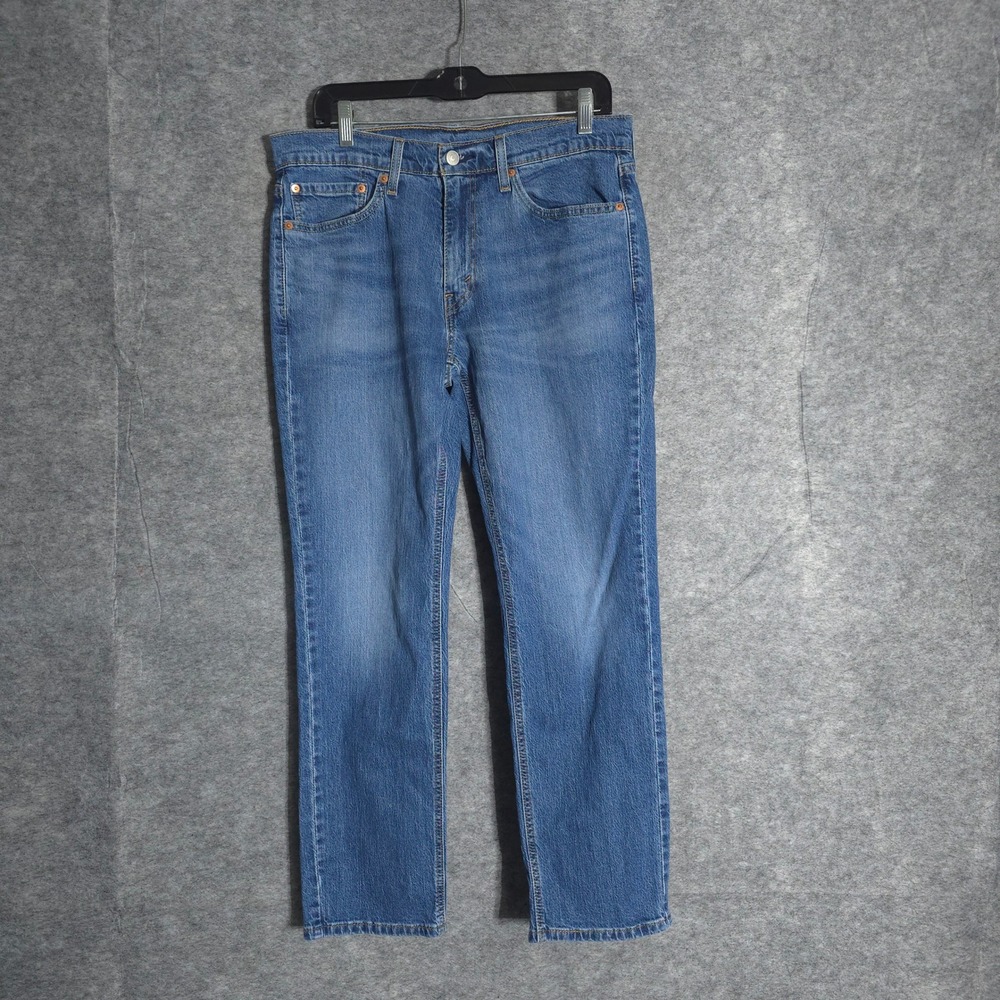 Levi Strauss 541 Athletic Fit Jeans Mens 31x30 Blue Denim Tapered Stretch Casual